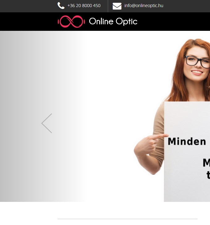 Onlineoptic.hu logó készítés