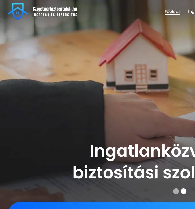 Szigetvarbiztositalak.hu honlap elkészítése pályázati forrásból