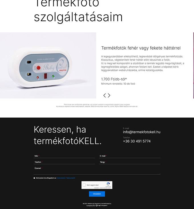 Termekfotokell.hu - Termékfotózás, termékfotó készítés, reklámfotó készítés - reszponzív honlapkészítés