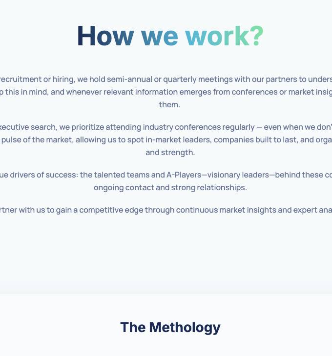 Theexecutiveheadhunter.com Reszponzív cégbemutató weboldal készítés