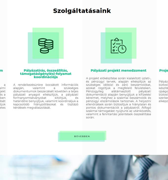 Zalaiprojektmuhely.hu - Pályázatírás - reszponzív honlapkészítés
