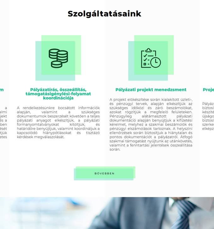 Zalaiprojektmuhely.hu - Pályázatírás - reszponzív honlapkészítés